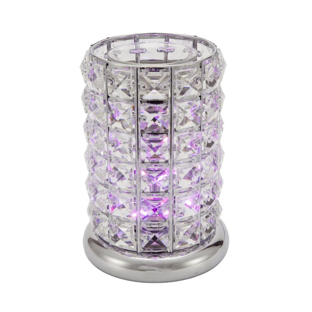 Sense Aroma Colour Changing Silver Crystal Electric Wax Melt Warmer £30.14